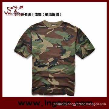 Camouflage Short Sleeve T-Shirt Military T-Shirt